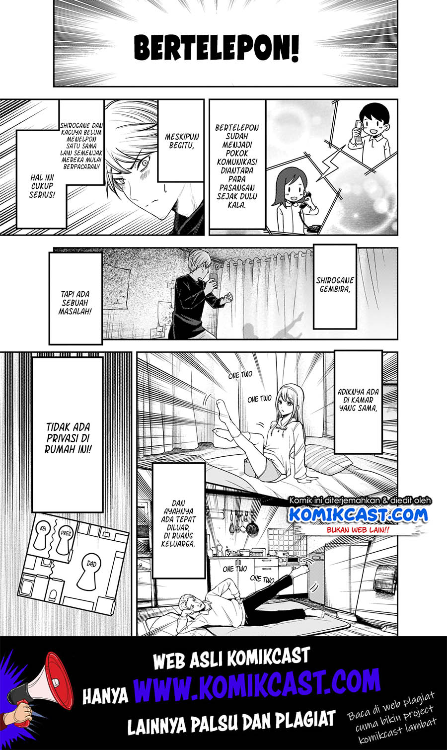 Kaguya-sama wa Kokurasetai – Tensai-tachi no Renai Zunousen Chapter 170 Gambar 4