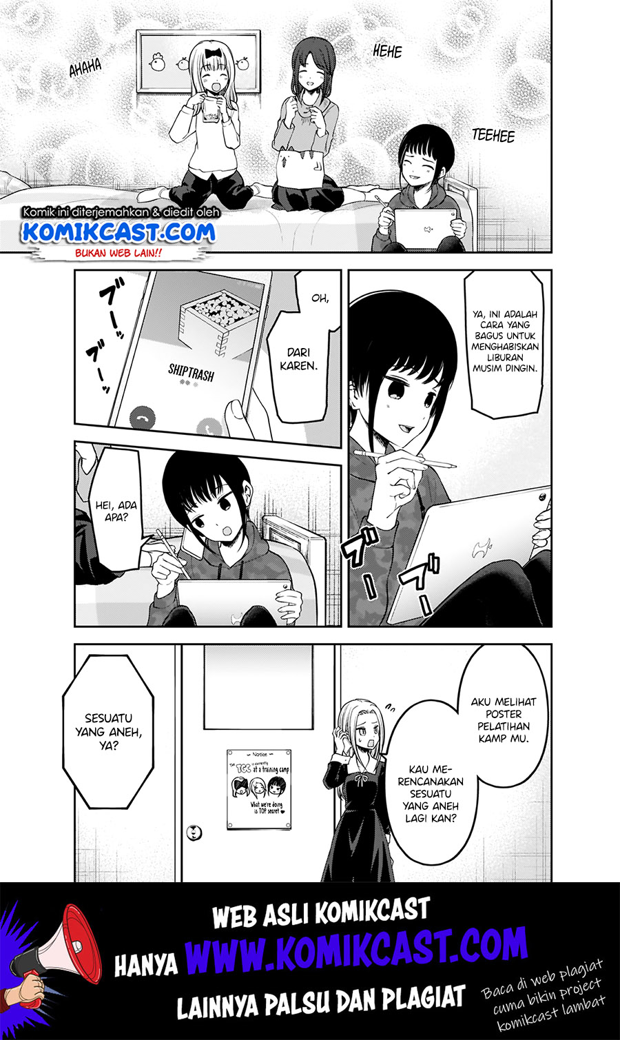 Kaguya-sama wa Kokurasetai – Tensai-tachi no Renai Zunousen Chapter 171 Gambar 6