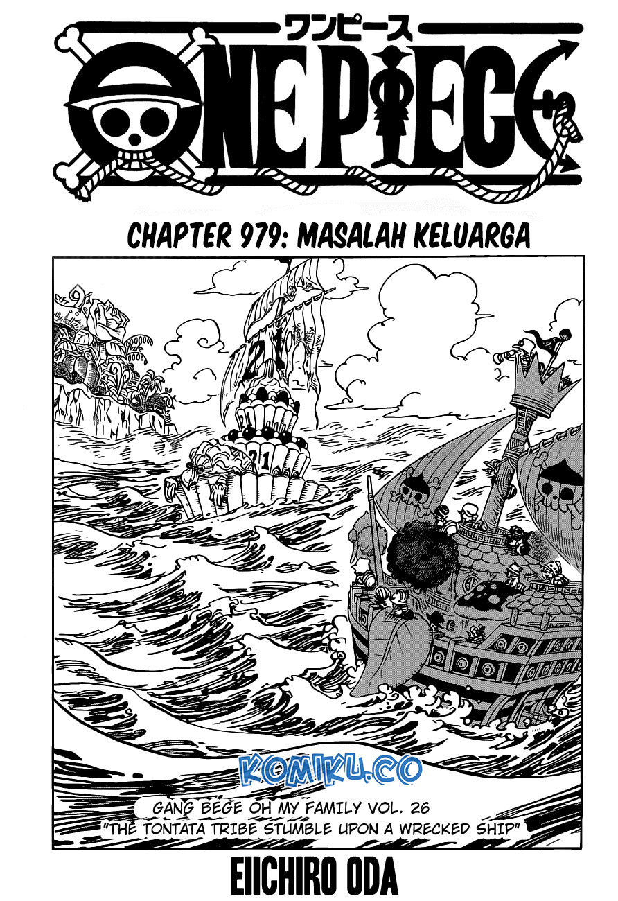 Manga One Piece Chapter 979 gambar nomor 2