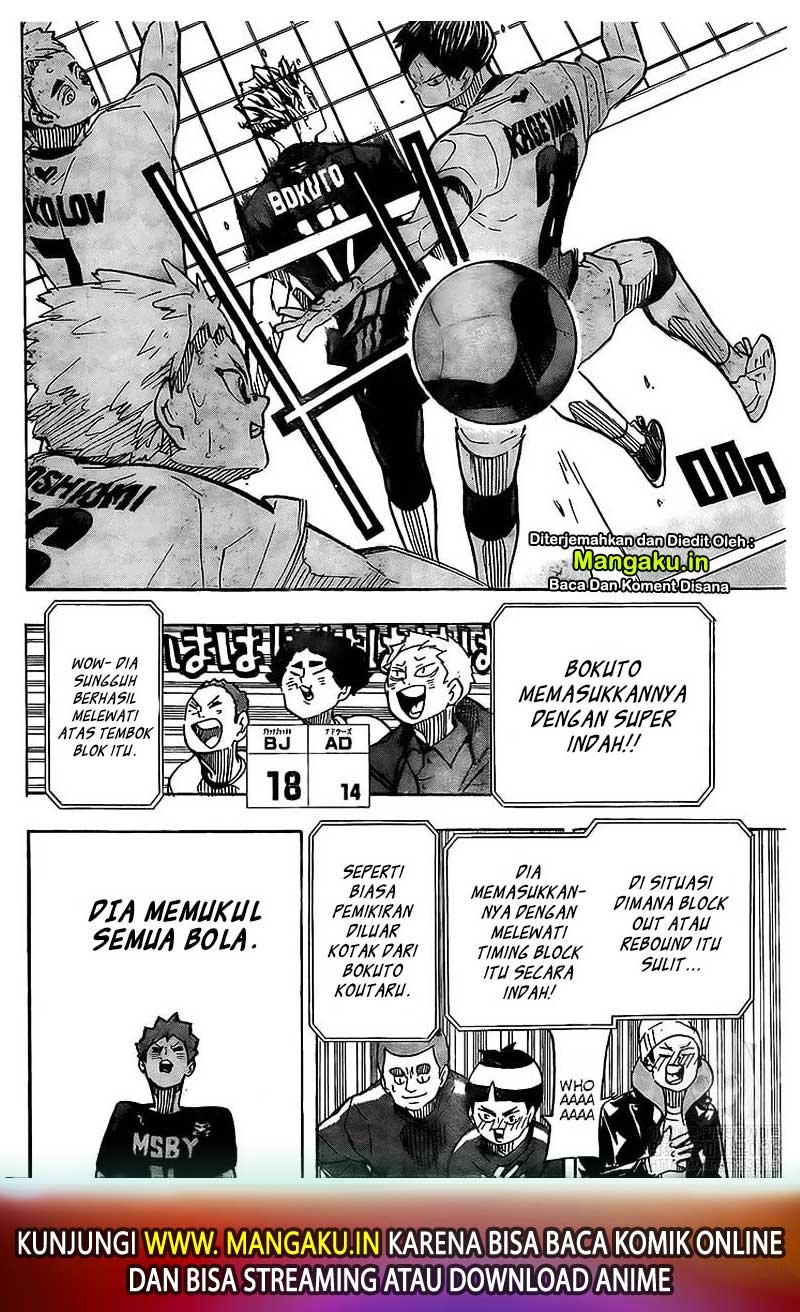 Haikyuu!! Chapter 392 Gambar 17