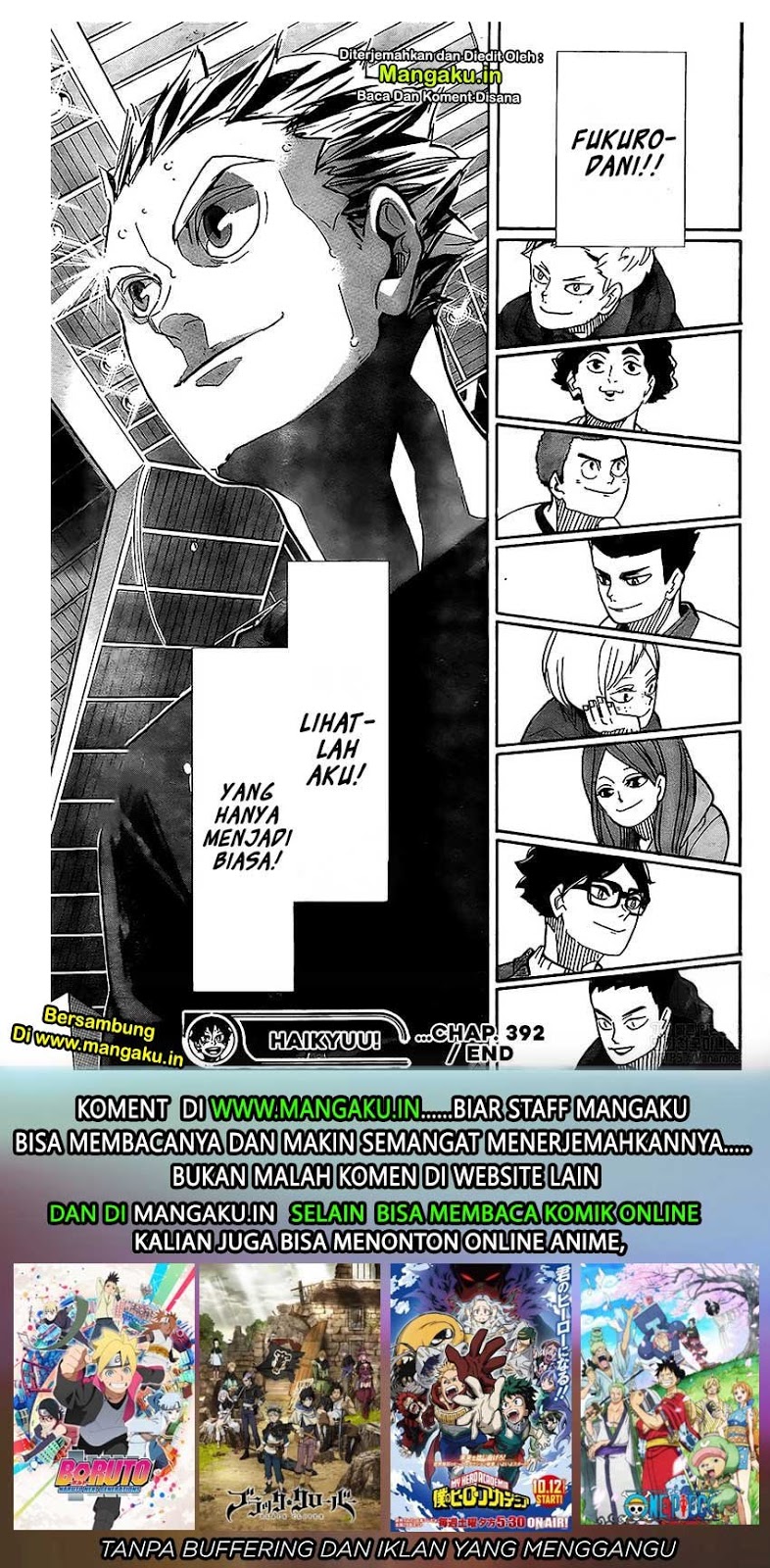 Haikyuu!! Chapter 392 Gambar 18