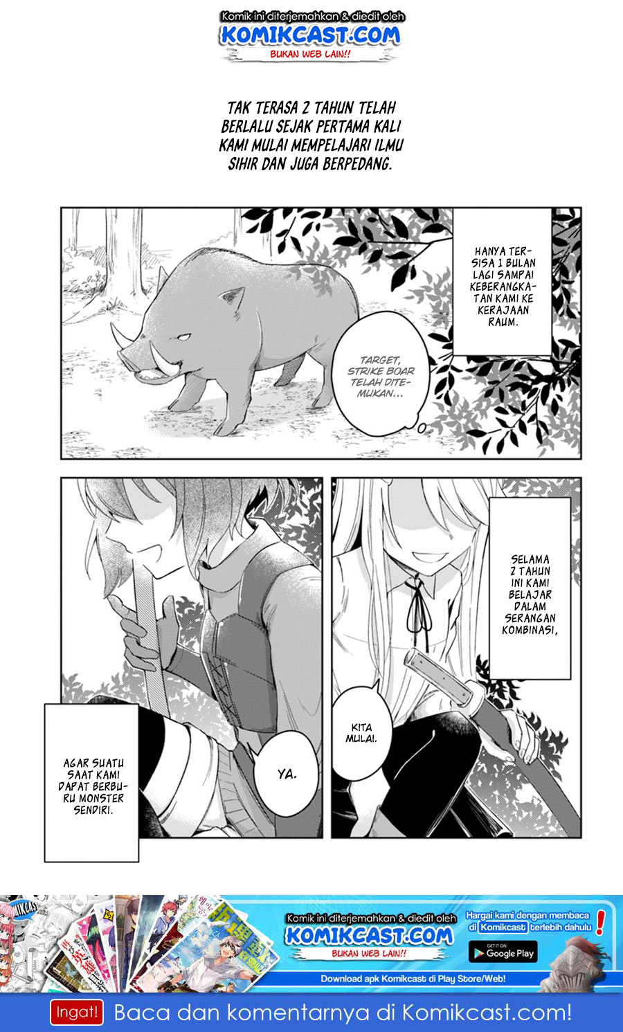 Manga Eiyuu no Musume Toshite Umarekawatta Eiyuu wa Futatabi Eiyuu o Mezasu Chapter 06.1 gambar nomor 2