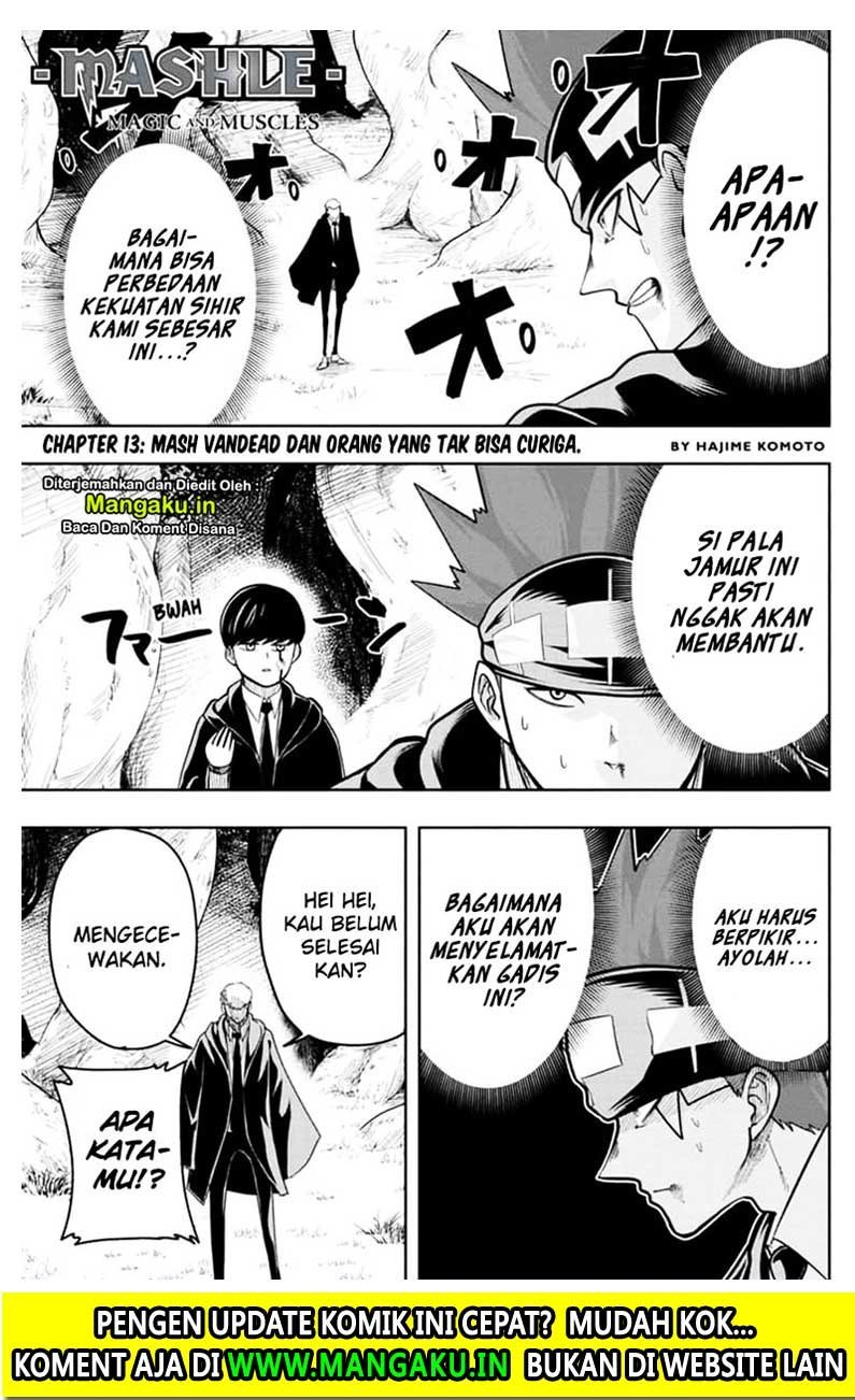 Manga Mashle: Magic and Muscles Chapter 13 gambar nomor 2