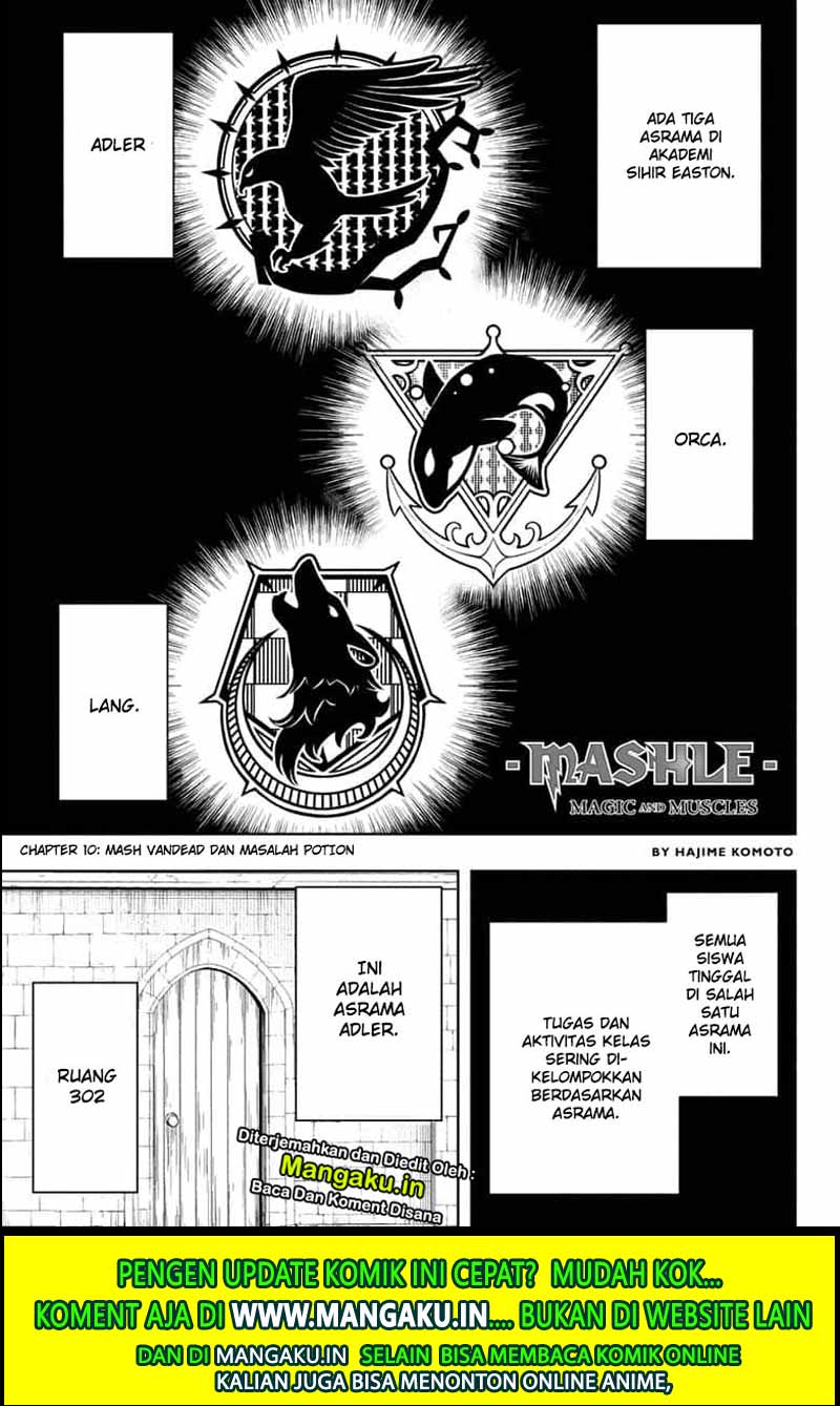 Manga Mashle: Magic and Muscles Chapter 10 gambar nomor 2