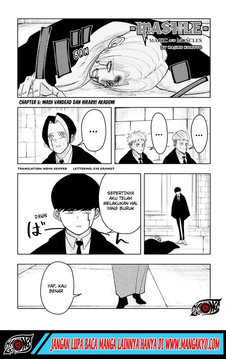 Komik Mashle: Magic and Muscles Chapter 06 gambar nomor 1