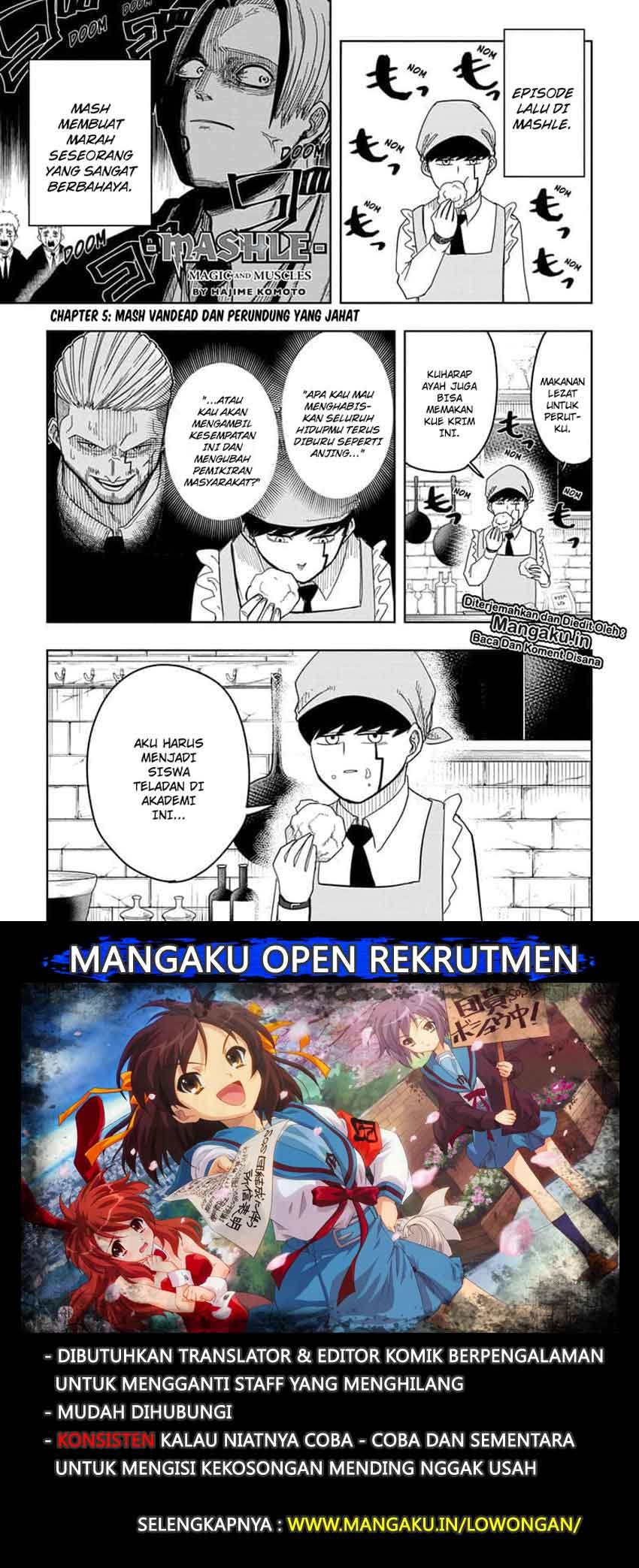 Manga Mashle: Magic and Muscles Chapter 05 gambar nomor 2