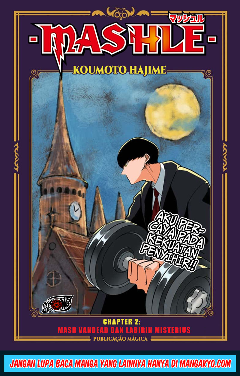 Komik Mashle: Magic and Muscles Chapter 02 gambar nomor 1