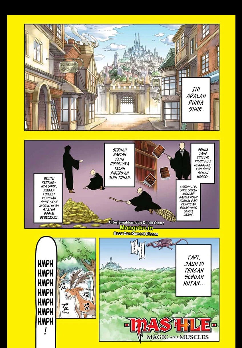 Manga Mashle: Magic and Muscles Chapter 01 gambar nomor 2