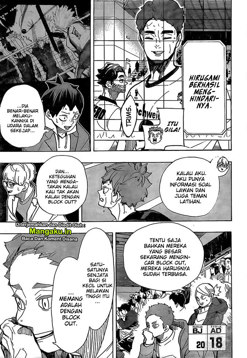 Haikyuu!! Chapter 393 Gambar 9