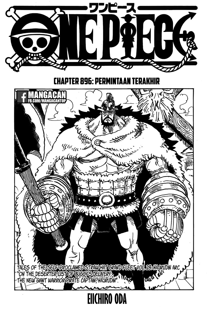 Komik One Piece Chapter 896 gambar nomor 1