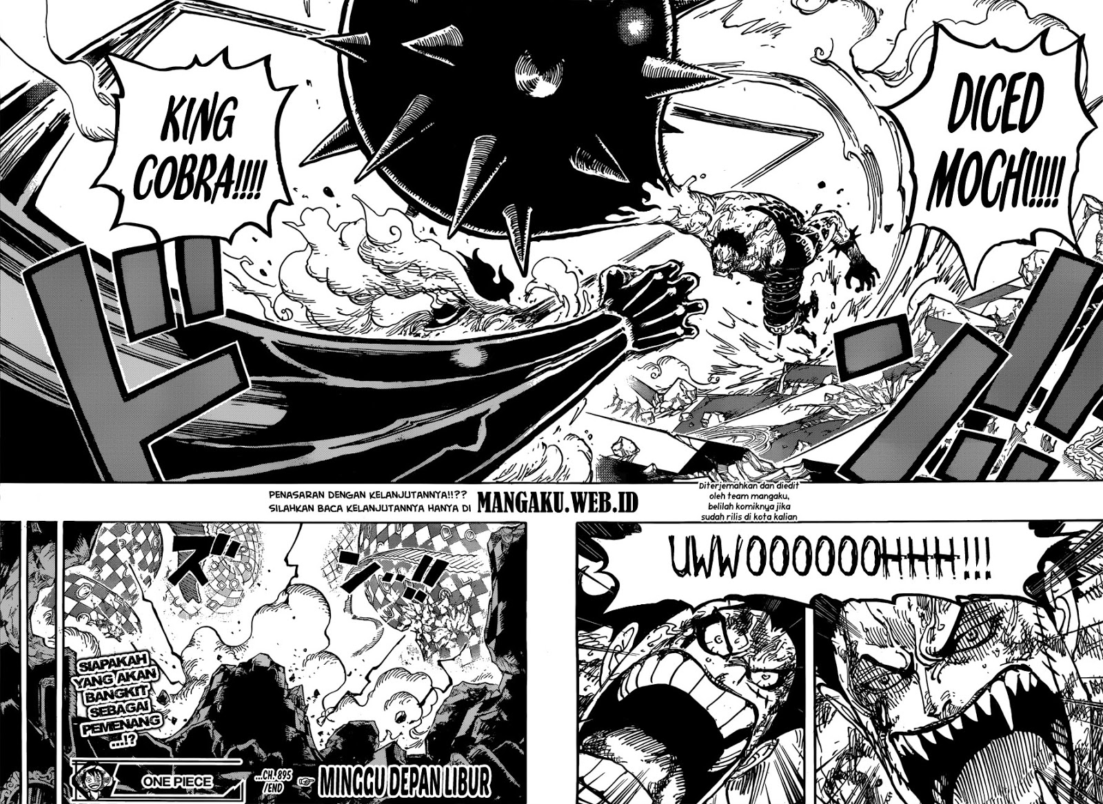 One Piece Chapter 895 Gambar 16