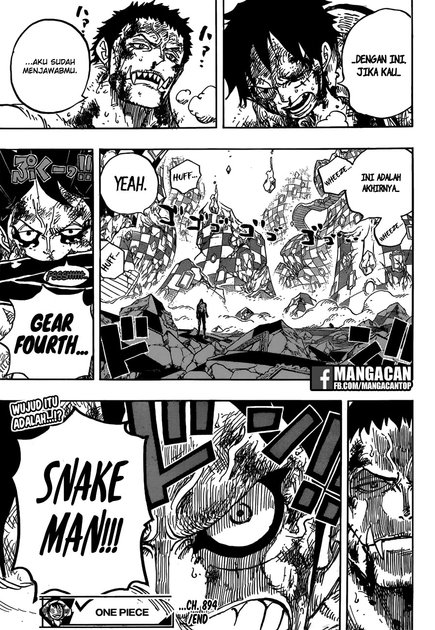 One Piece Chapter 894 Gambar 17