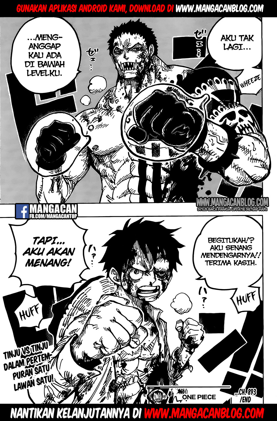 One Piece Chapter 893 Gambar 18
