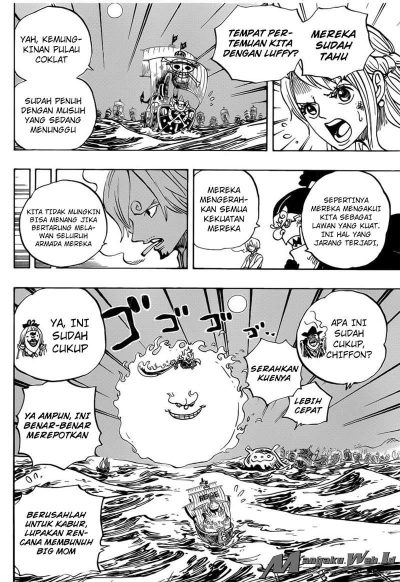 One Piece Chapter 892 Gambar 12