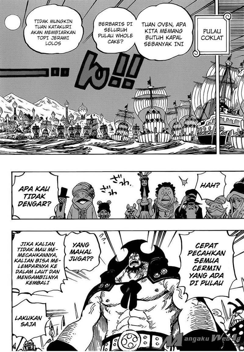 One Piece Chapter 892 Gambar 14