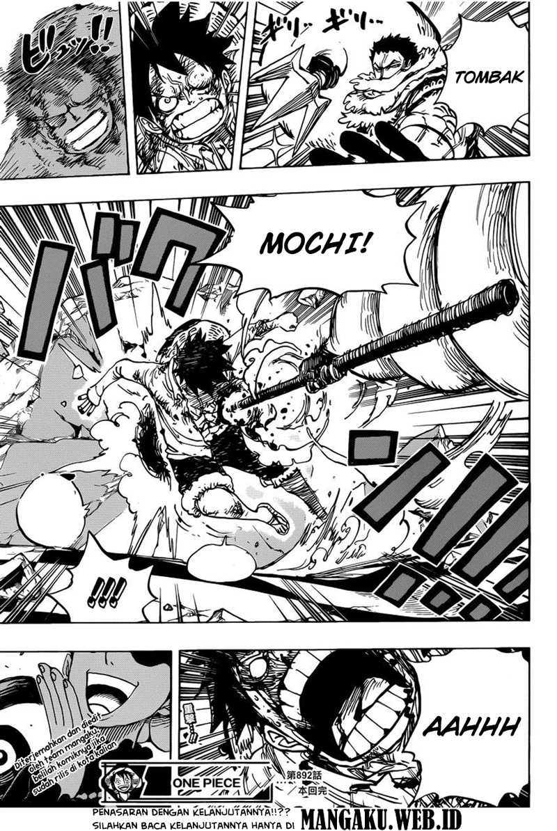 One Piece Chapter 892 Gambar 17