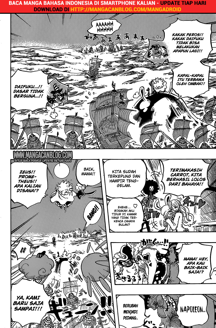 One Piece Chapter 889 Gambar 15