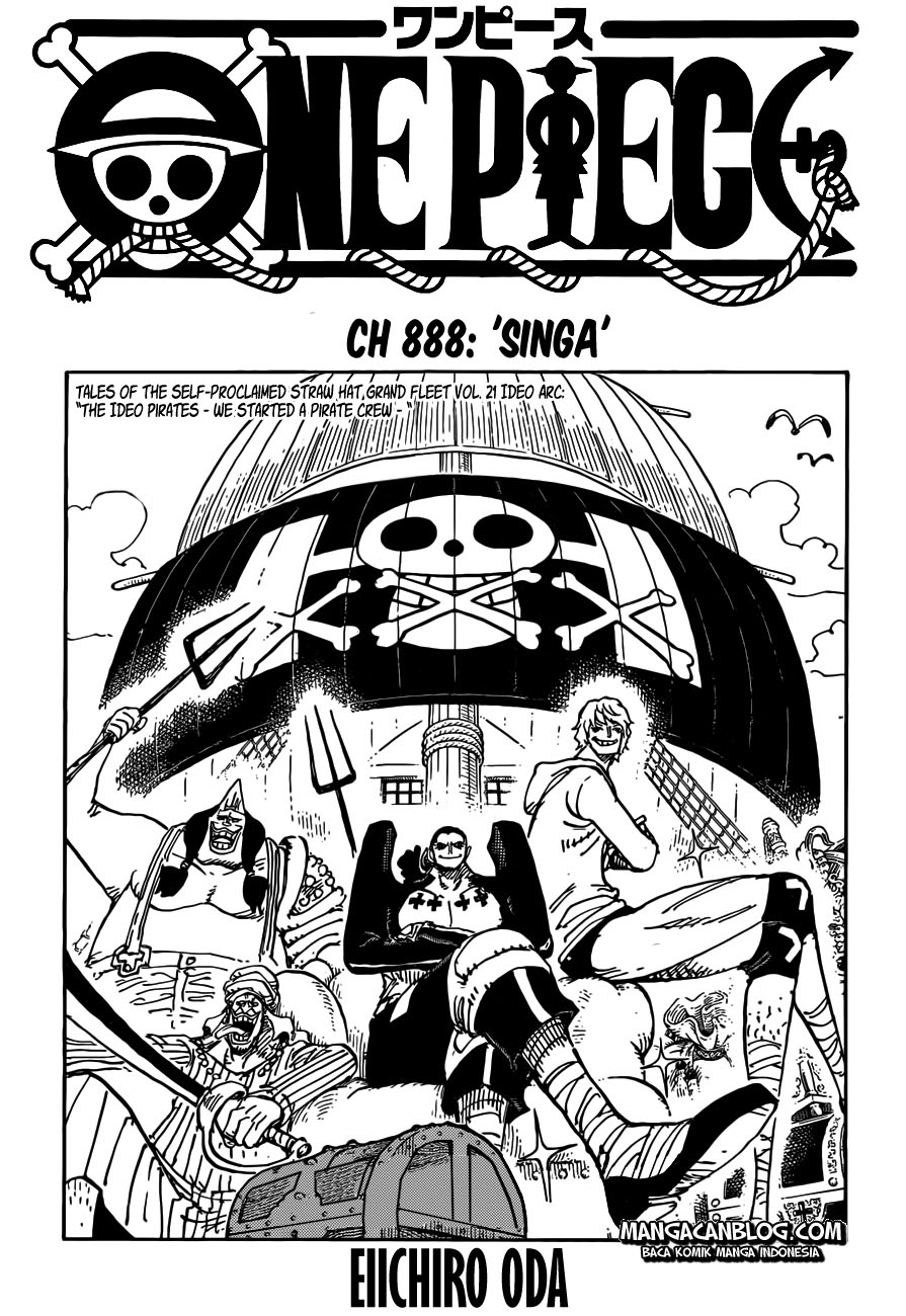Komik One Piece Chapter 888 gambar nomor 1