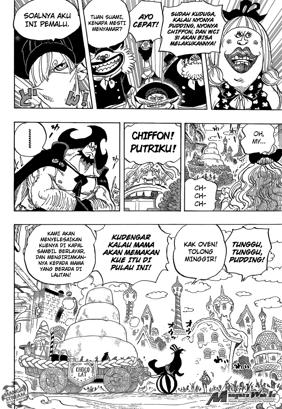 One Piece Chapter 886 Gambar 4