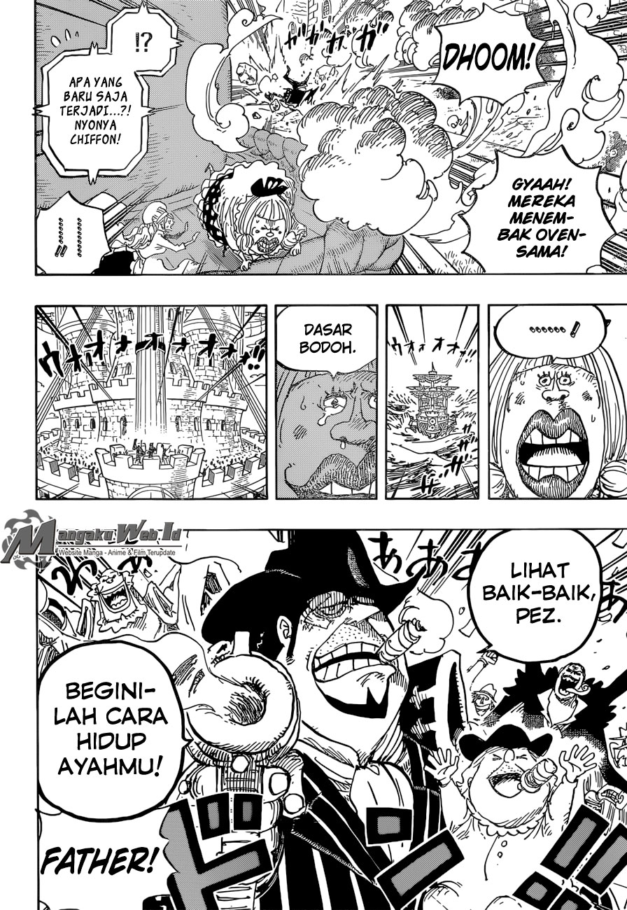 One Piece Chapter 886 Gambar 16