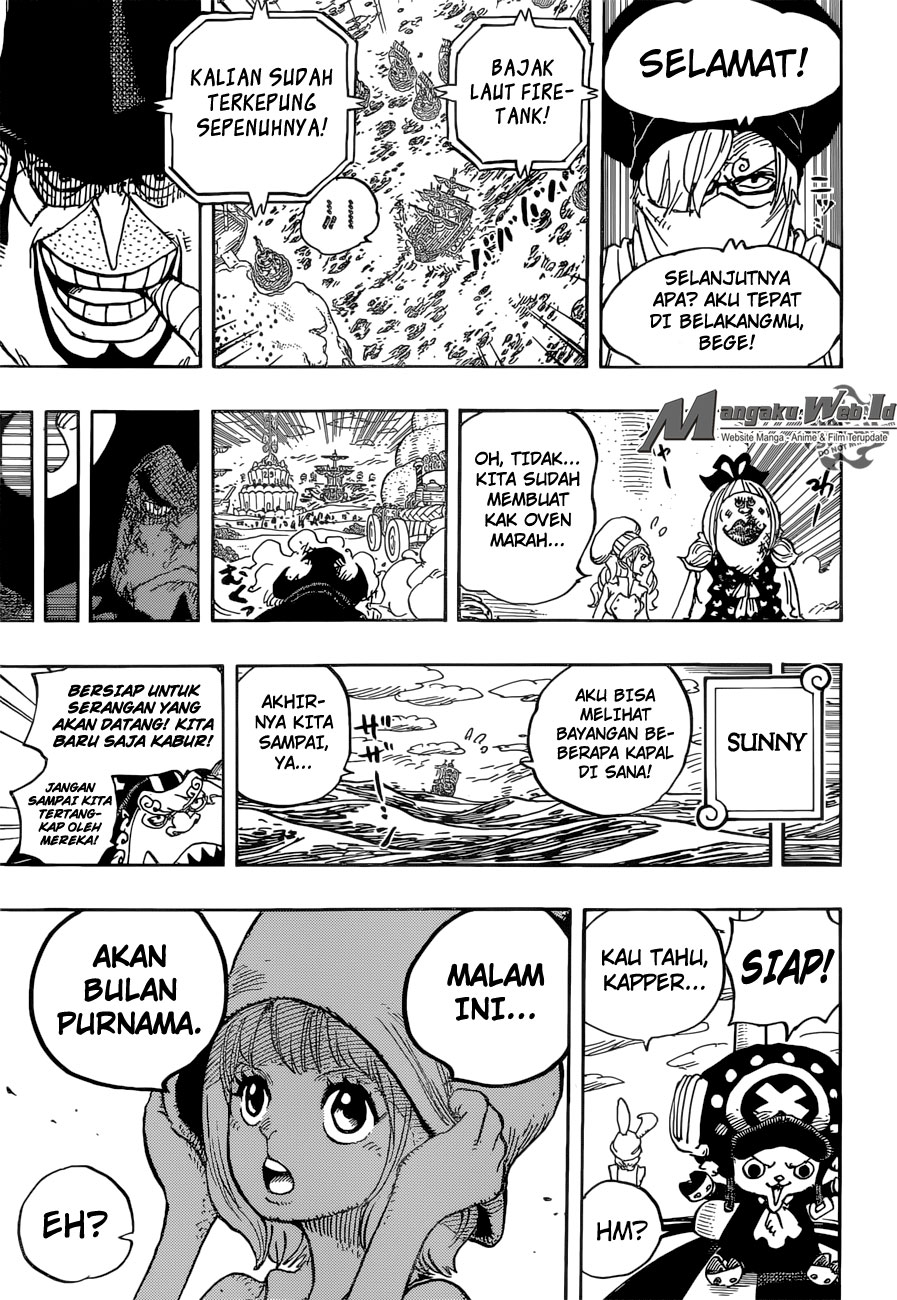 One Piece Chapter 886 Gambar 17