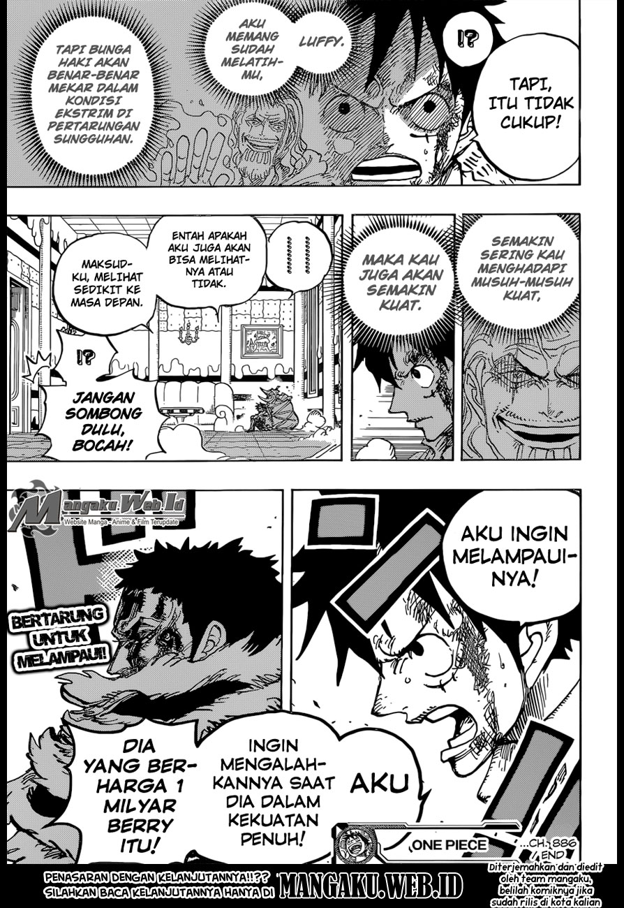 One Piece Chapter 886 Gambar 19