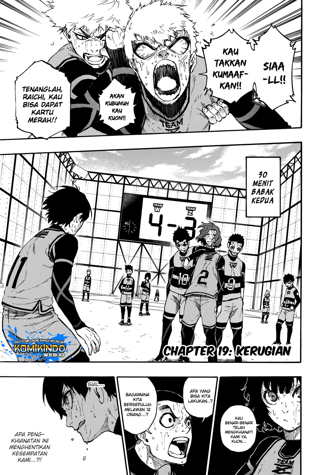 Manga Blue Lock Chapter 19 gambar nomor 2