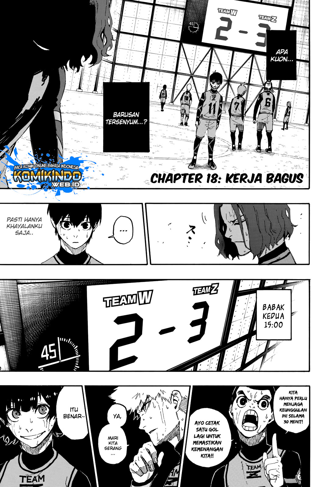 Manga Blue Lock Chapter 18 gambar nomor 2