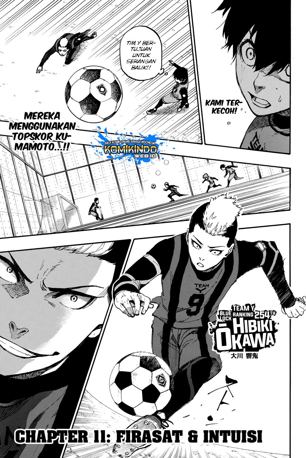 Manga Blue Lock Chapter 11 gambar nomor 2