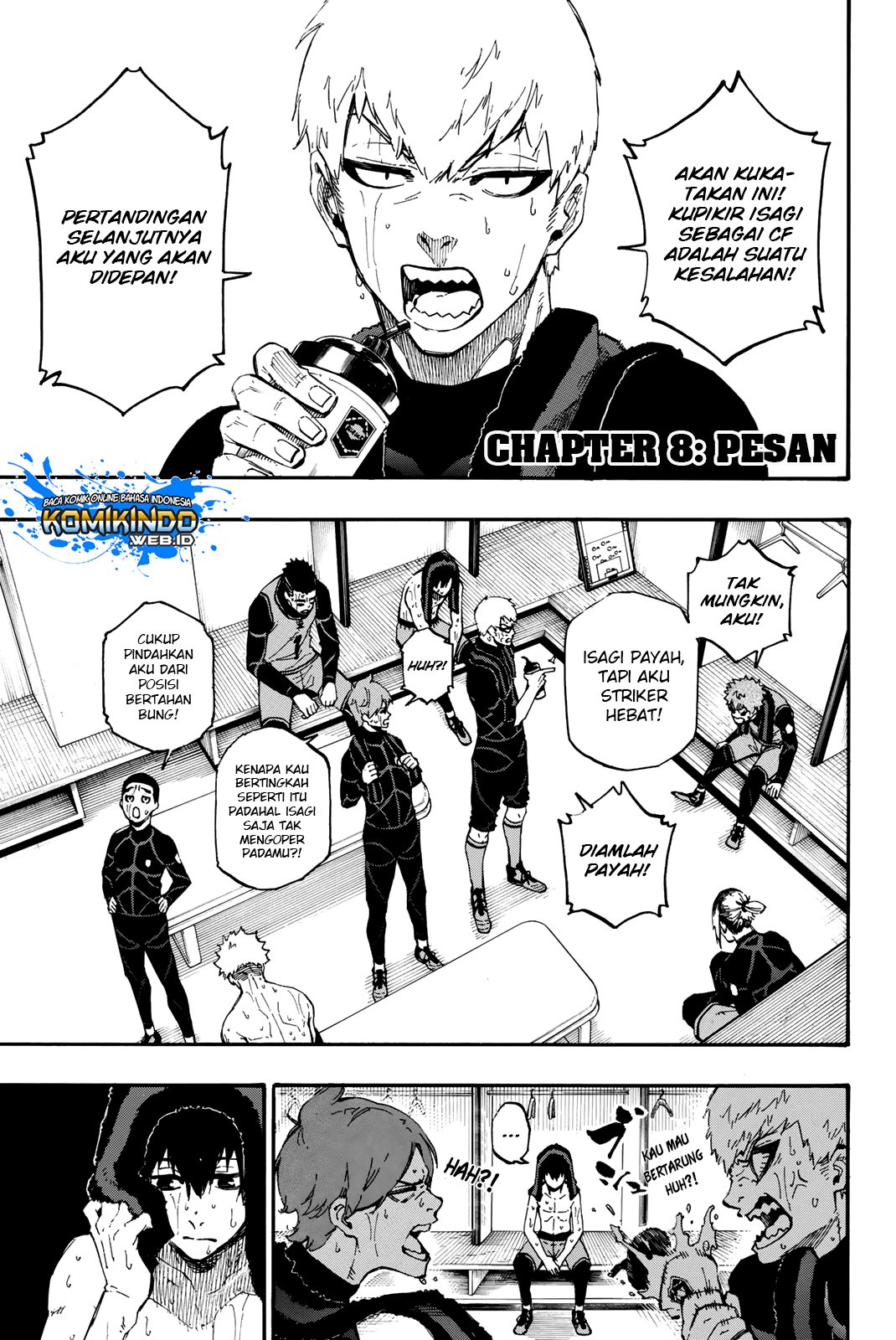 Manga Blue Lock Chapter 08 gambar nomor 2