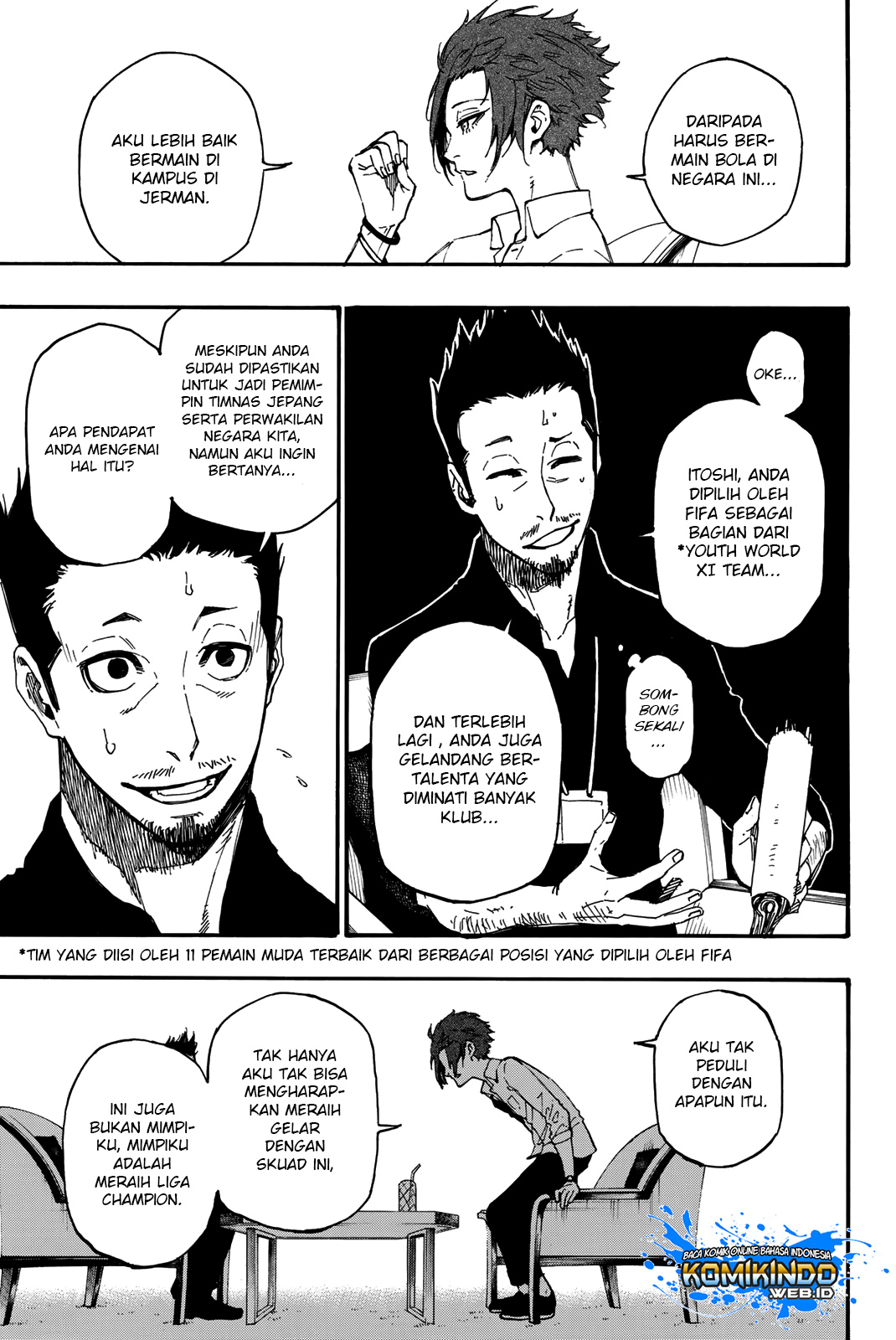 Blue Lock Chapter 04 Gambar 4