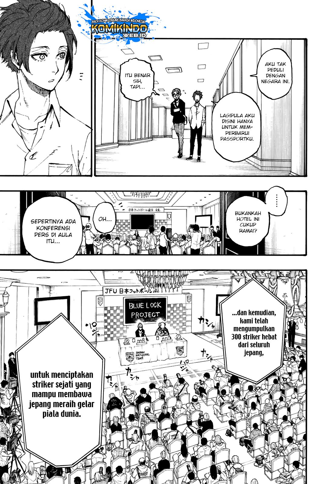 Blue Lock Chapter 04 Gambar 6