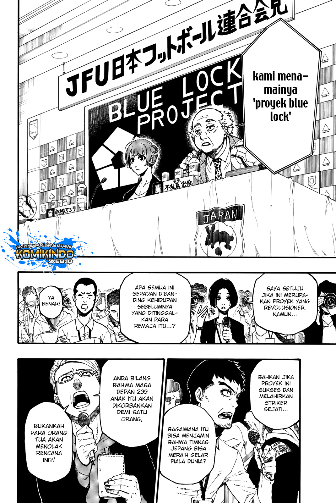 Blue Lock Chapter 04 Gambar 7