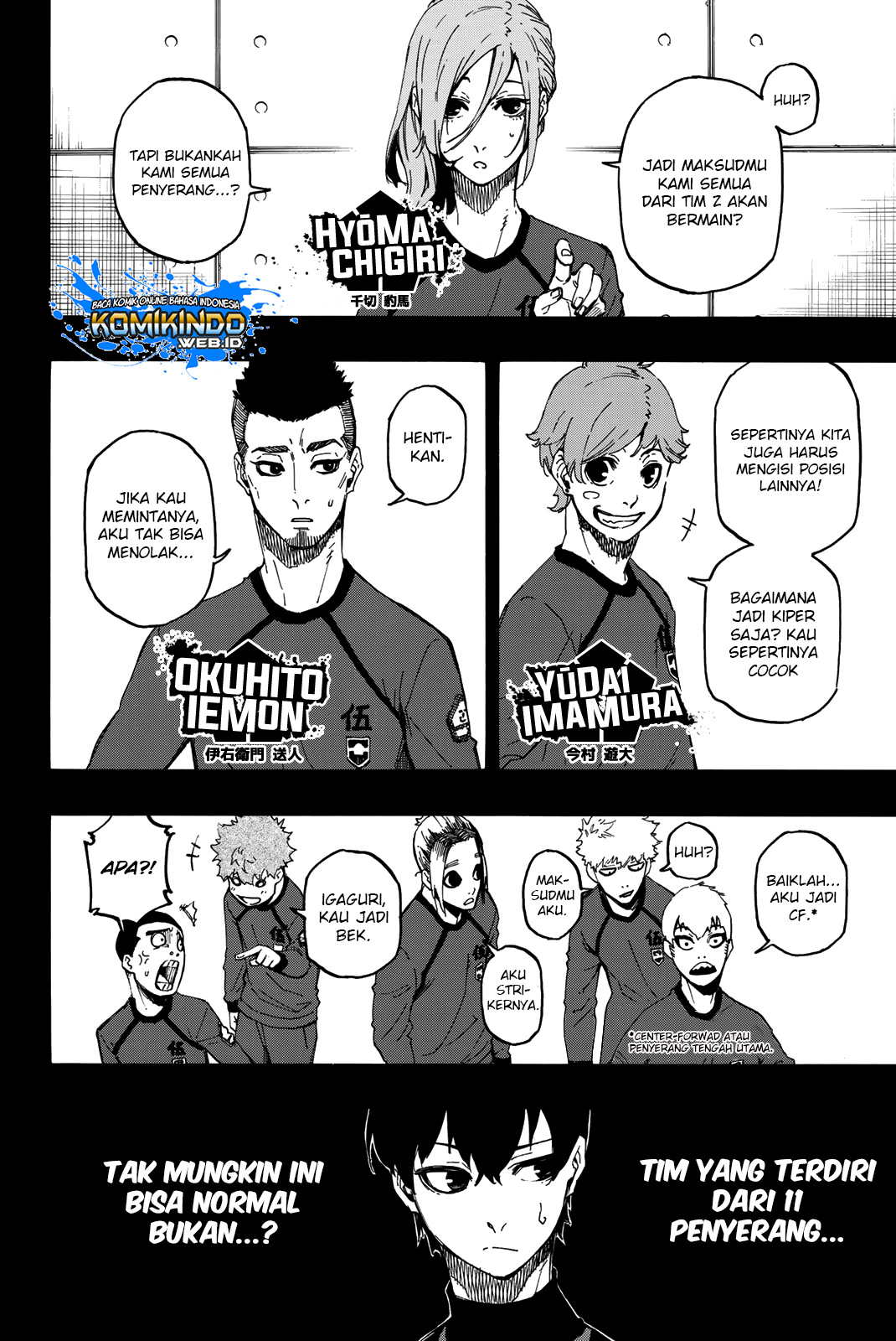 Blue Lock Chapter 04 Gambar 12