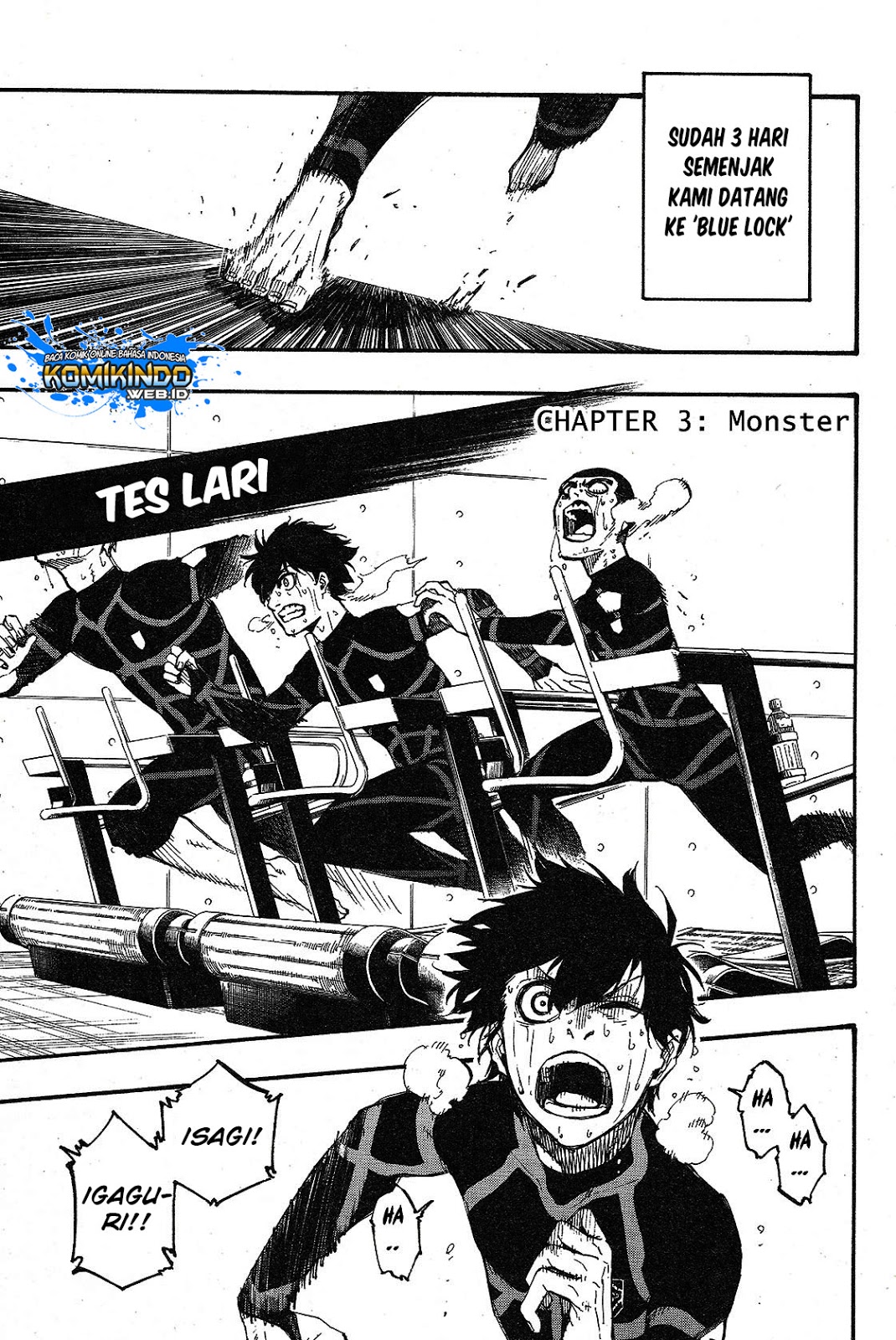 Blue Lock Chapter 03 Gambar 4