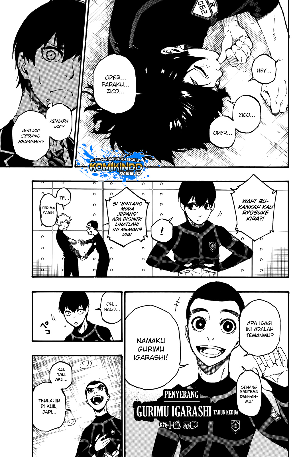 Blue Lock Chapter 02 Gambar 9