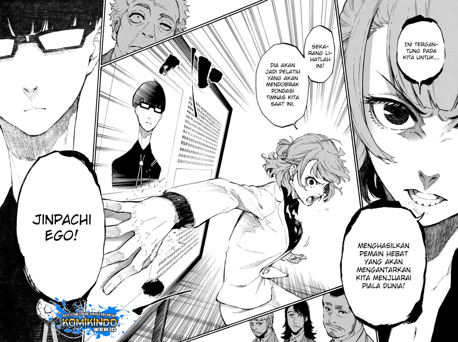 Blue Lock Chapter 01 Gambar 13