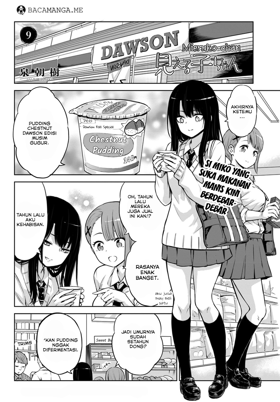 Komik The Girl Who See It Chapter 09 gambar nomor 1