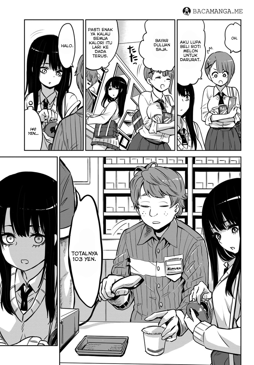 Manga The Girl Who See It Chapter 09 gambar nomor 2