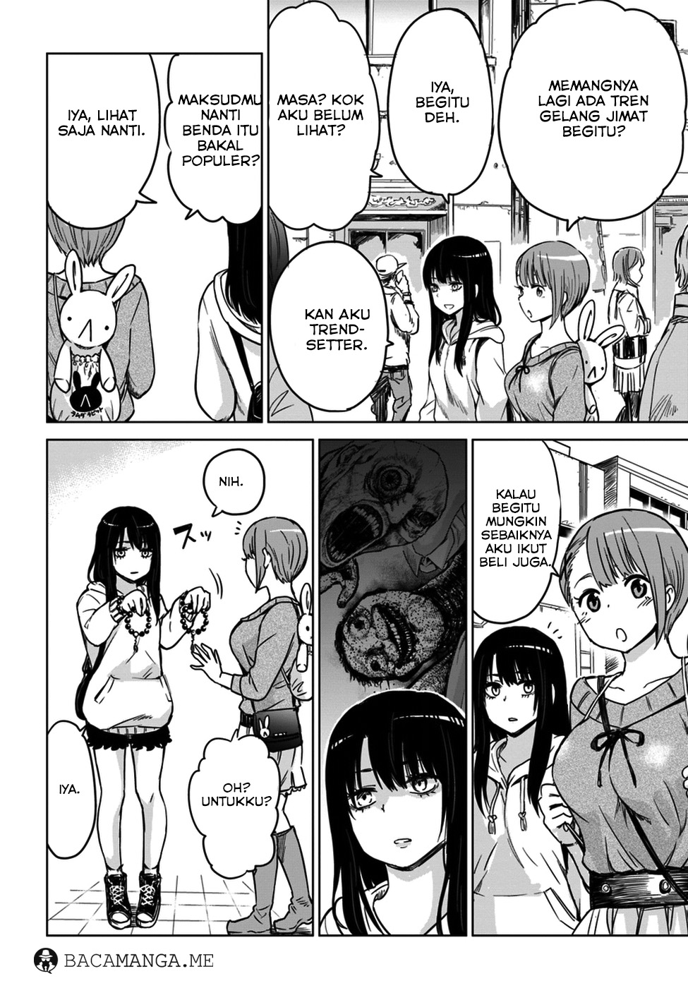Manga The Girl Who See It Chapter 06 gambar nomor 2