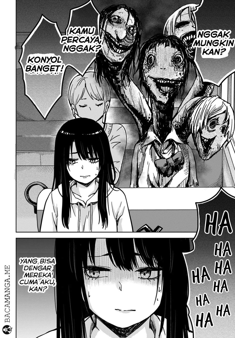 Manga The Girl Who See It Chapter 05 gambar nomor 2