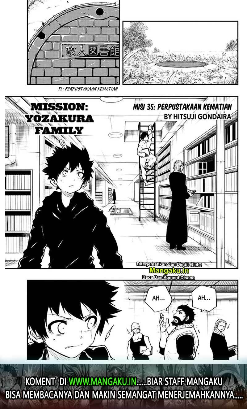 Manga Mission: Yozakura Family Chapter 35 gambar nomor 2