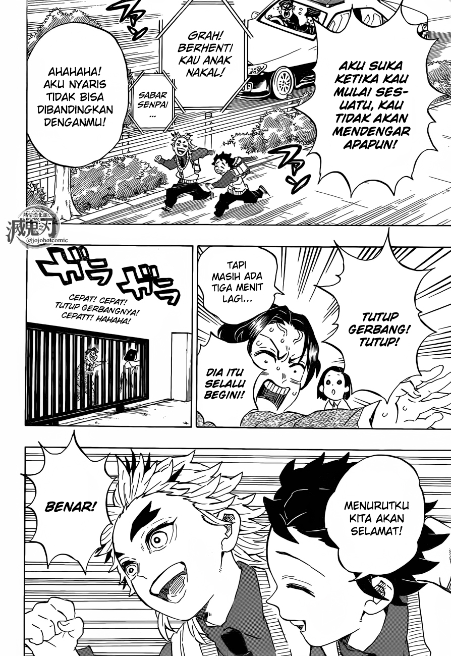 Kimetsu no Yaiba Chapter 205 Gambar 21