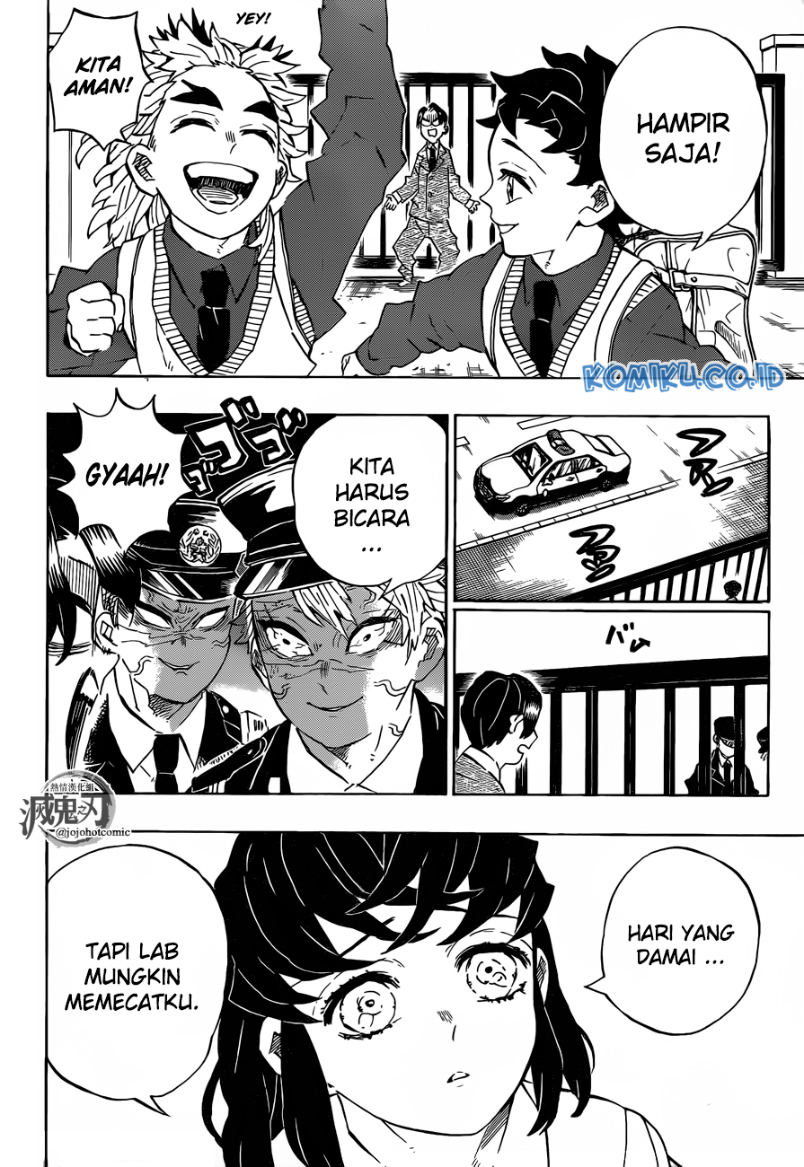 Kimetsu no Yaiba Chapter 205 Gambar 23