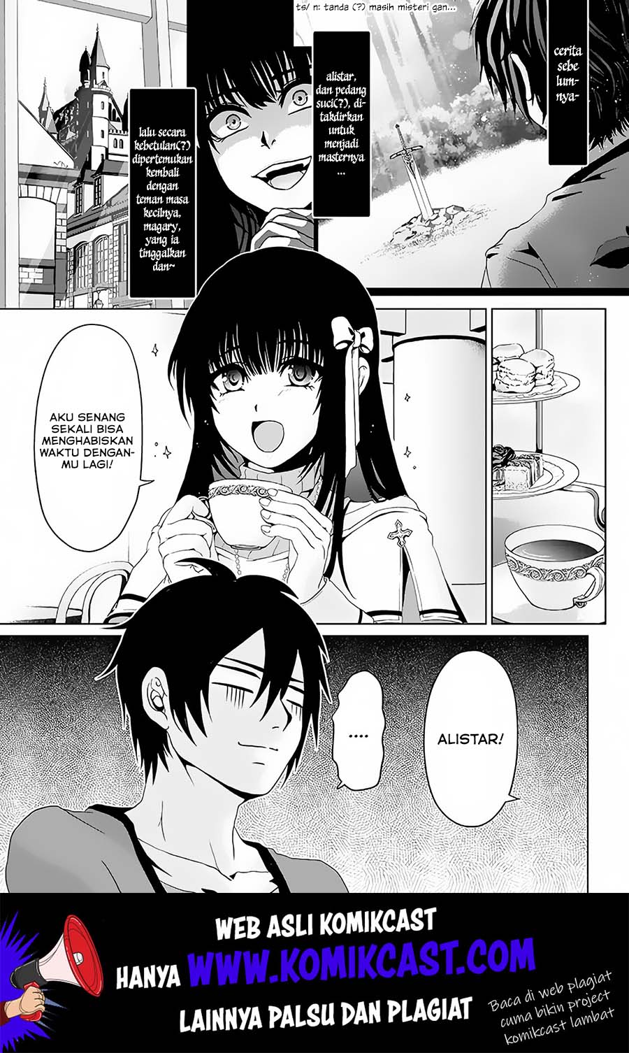 Manga Nise Seiken Monogatari: Osananajimi no Seijo o Uttara Michizure ni Sareta Chapter 02 gambar nomor 2