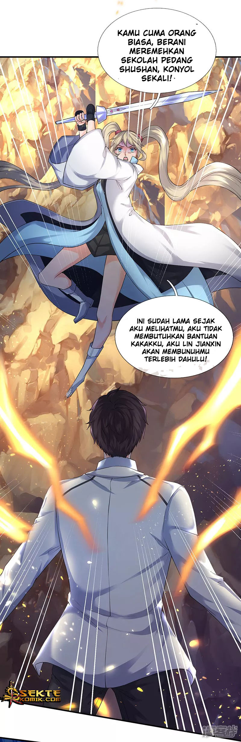 Wan Gu Shen Wang Chapter 129 Gambar 19