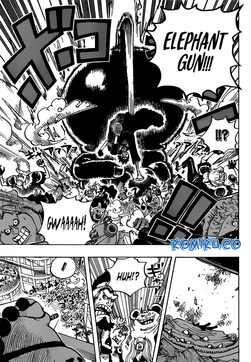 One Piece Chapter 980 Gambar 4