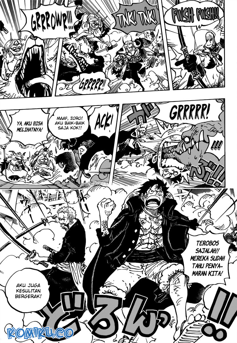 One Piece Chapter 980 Gambar 16