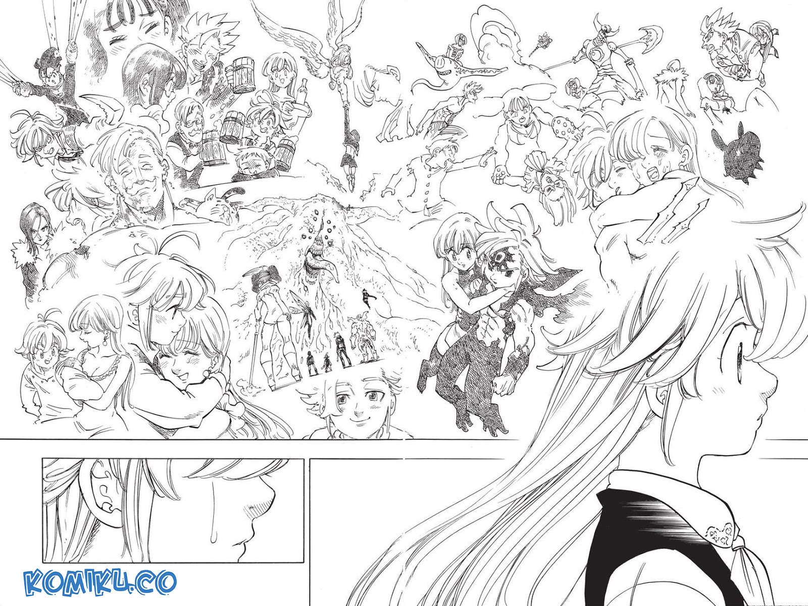 Nanatsu no Taizai Chapter 346 Gambar 18