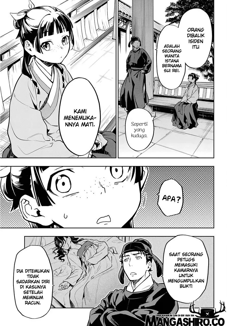 Kusuriya no Hitorigoto Chapter 33 Gambar 16